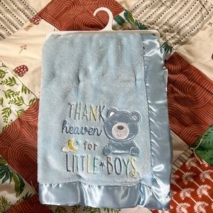 Brand new baby boy  blanket